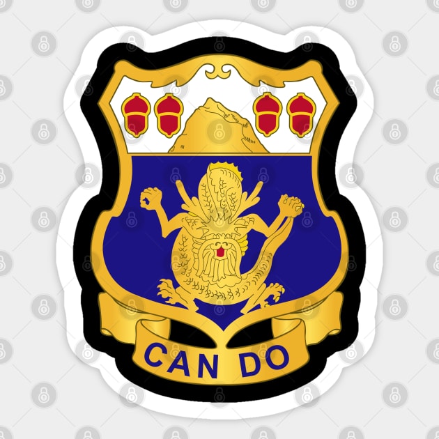 15th Infantry Regiment - DUI wo Txt X 300 Sticker by twix123844